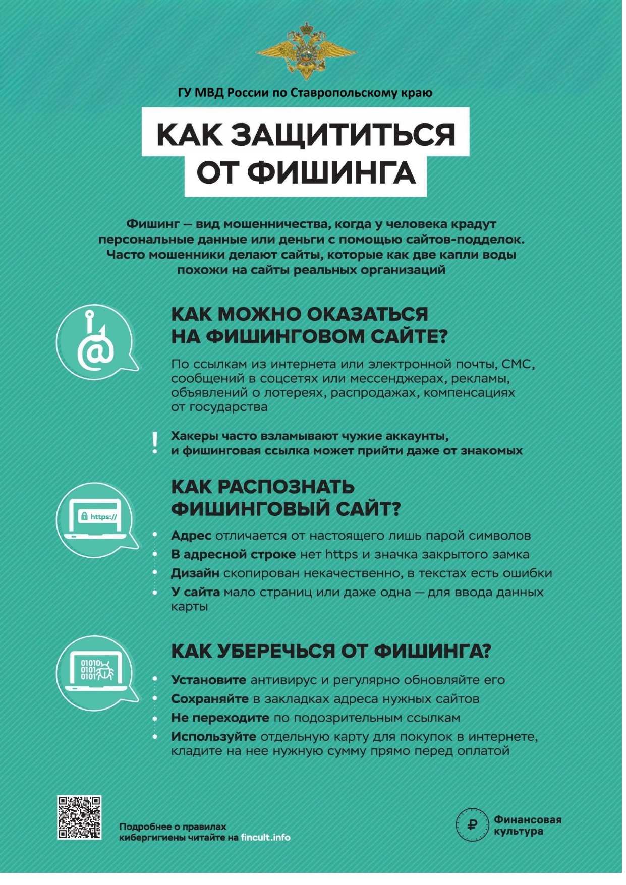 Как защититься от фишинга.